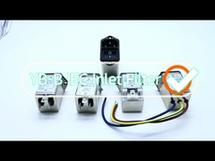 Bộ lọc đầu vào IEC dòng YB-B có cầu chì hoặc công tắc