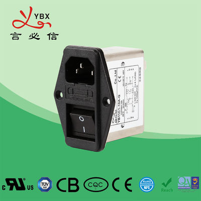 Bộ lọc một pha Emi YB11C1-10A cho thiết bị LED Chứng nhận ISO 9001
