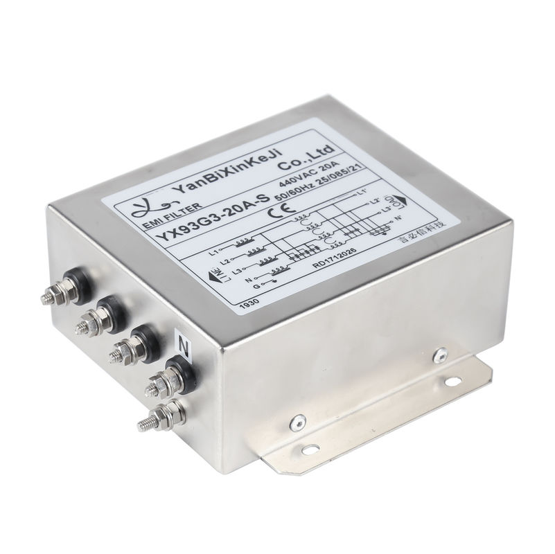 3 Giai đoạn 4 Bộ lọc EMI dây 380V/520V