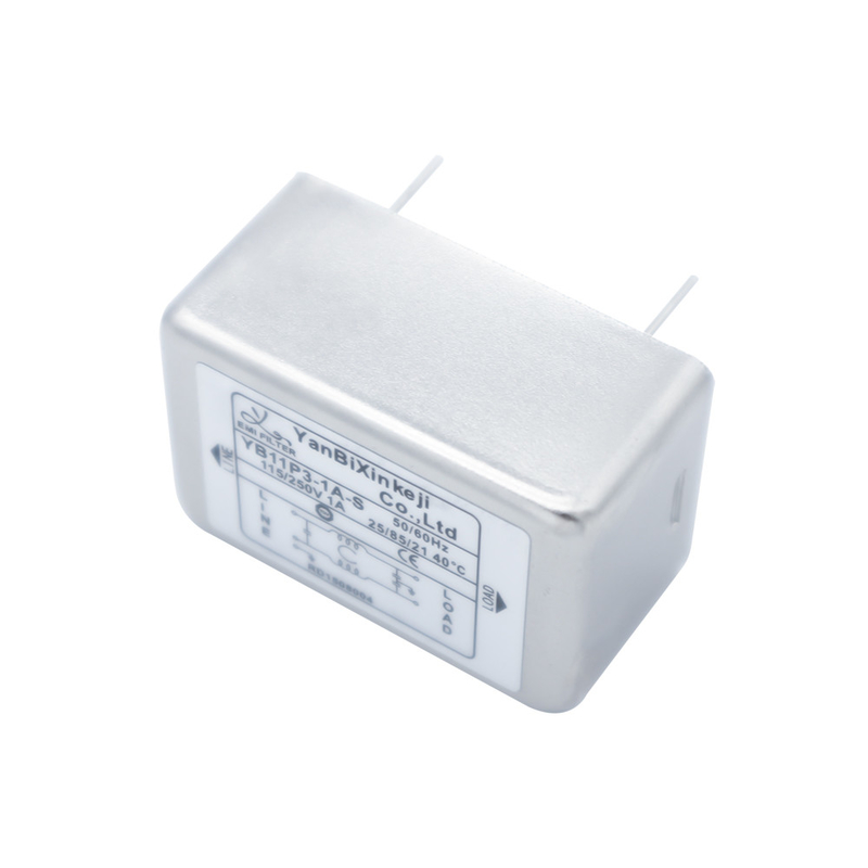 Bộ lọc AC nhiễu hiệu suất cao RFI YB11P3-6A-S có gắn PCB