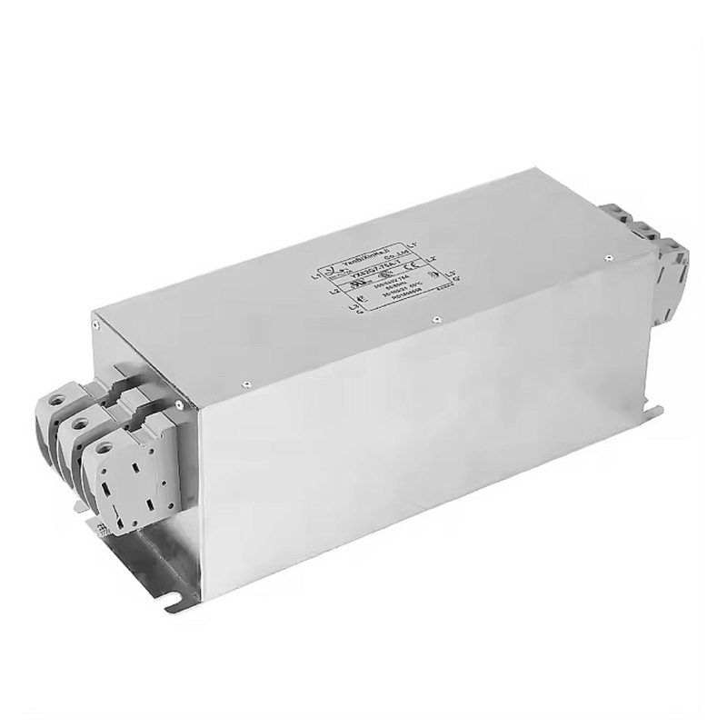 Bộ lọc EMI 3 giai đoạn 4 dòng 200A cho trạm sạc, bộ sạc xe điện và hệ thống điện của xe điện