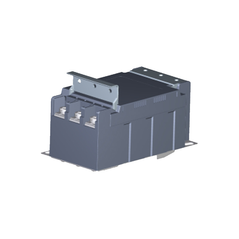 YBX Loại lọc đơn pha mới Bảo mật nhựa EMI/EMC bộ lọc với vỏ khối đầu cuối