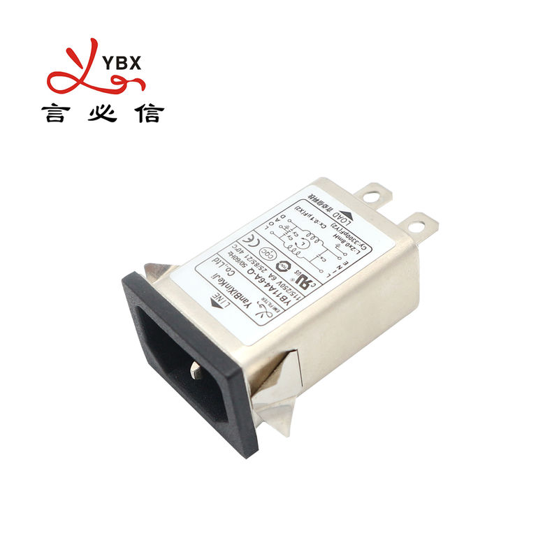 Loại ổ cắm IEC Bộ lọc EMI Bộ lọc công suất thấp Bộ lọc dòng điện rò rỉ thấp 6A