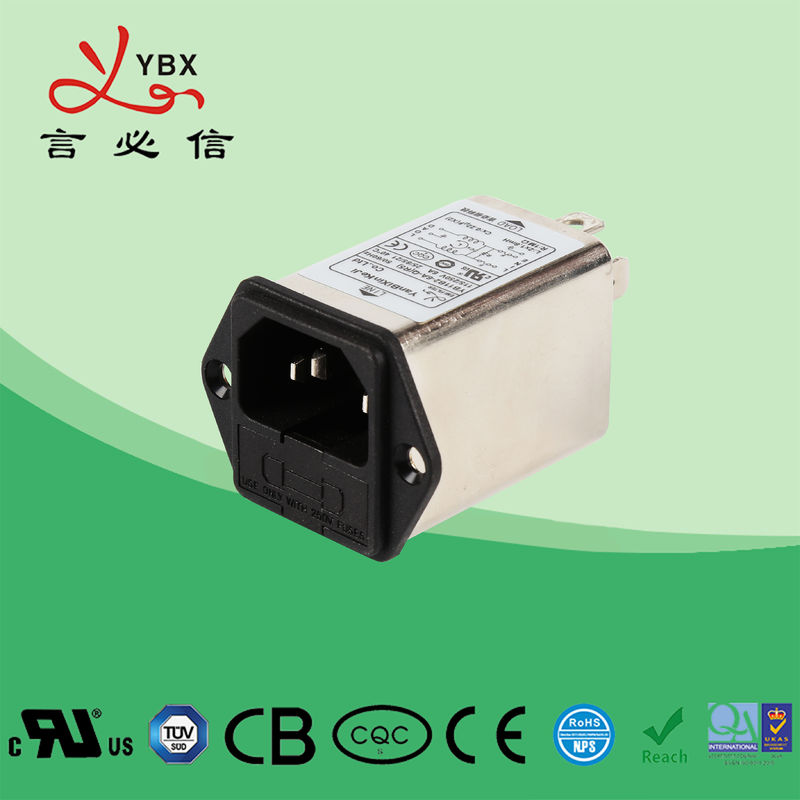 Bộ lọc cầu chì đôi Yanbixin 120 250VAC YB11B2 Xếp hạng hiện tại 1A-10A