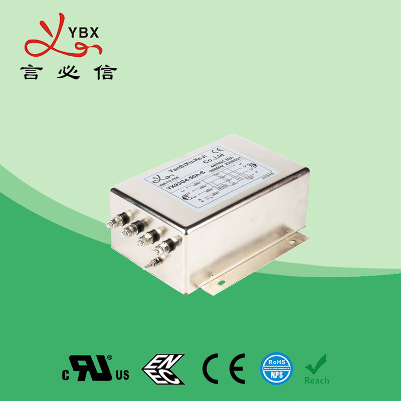 Bộ lọc dòng 3 pha điện từ 440V Chức năng truyền thấp